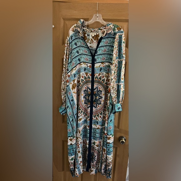 Anthropologie | Let Me Be Printed Shirt Dress - Picture 3 of 3